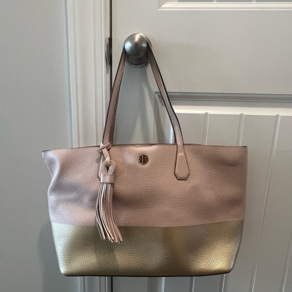Tory Burch Colorblock Perry Tote